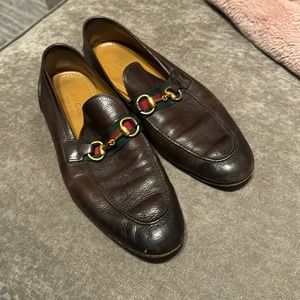 Worn out Gucci shoes